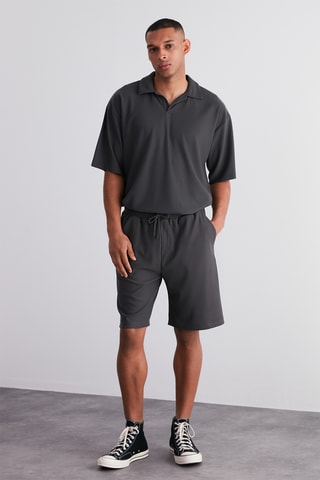 Bermudas - Cinzento-escuro