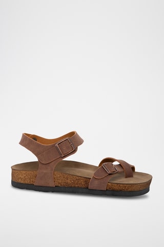 Sandálias - Castanho