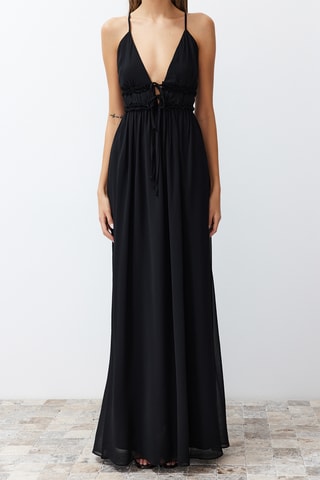 Vestido comprido - Preto