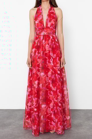 Vestido comprido - Vermelho