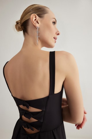 Vestido comprido - Preto