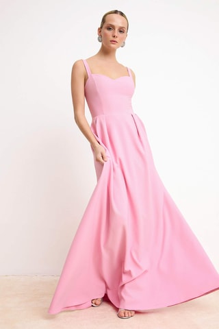 Vestido comprido - Rosa