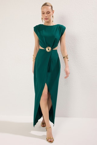 Vestido comprido - Verde