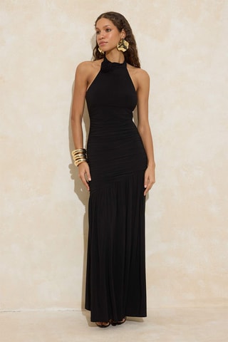 Vestido comprido - Preto