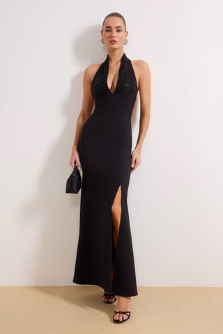 Vestido comprido - Preto