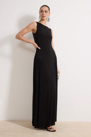 Vestido comprido - Preto