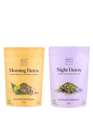 Thé Morning Detox et thé Night Detox - 2 x 75 g