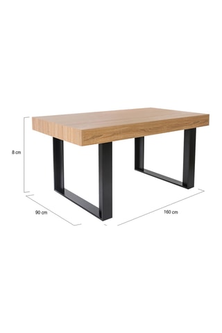 Table Budapest - 160 x 78 x 90 cm