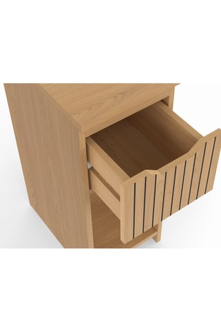 2 tables de chevet 1 tiroir Faustine - 20 x 30 x 49,5 cm