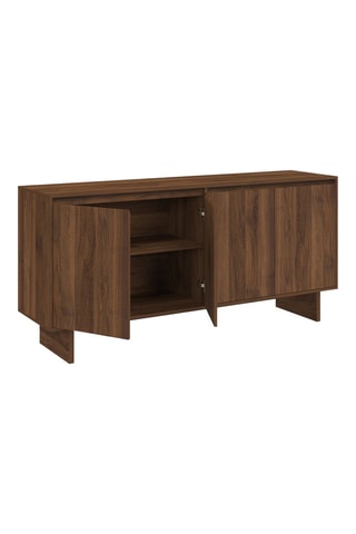 Buffet 4 portes Yumi - 160 x 75 x 40 cm