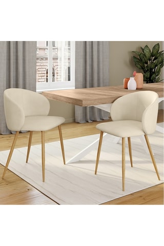 2 cadeiras Leona - 71 x 53 x 51 cm