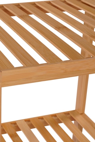 Etagère Maya - Structure en bambou - 34 x 100 x 32 cm