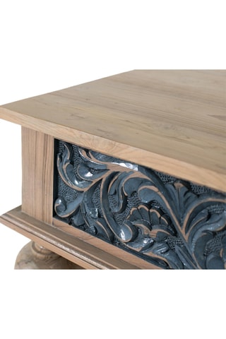 Table basse en teck - 46 x 125 x 65 cm