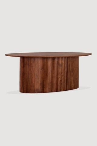 Table à manger en acacia - Naturel