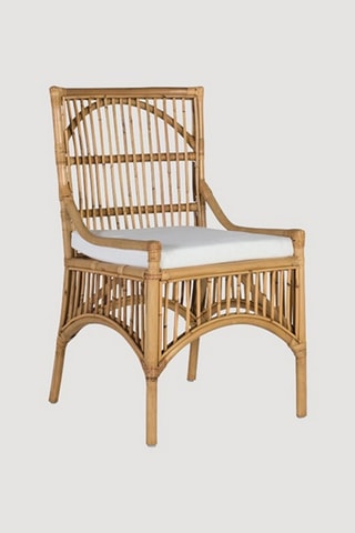 2 chaises en rotin - 53 x 58 x 92 cm