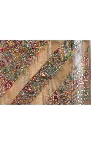 Armoire 2 portes en manguier massif - 90 x 170 x 48 cm