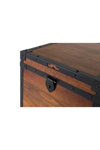 Coffre en manguier - 50 x 50 x 50 cm