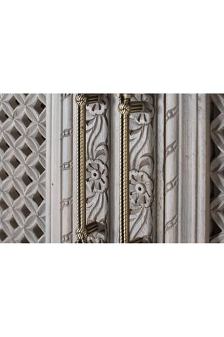 Armoire 2 portes en manguier - 185 x 104 x 43 cm