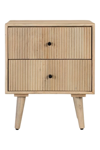 Table de chevet en manguier - 50 x 61 x 40 cm