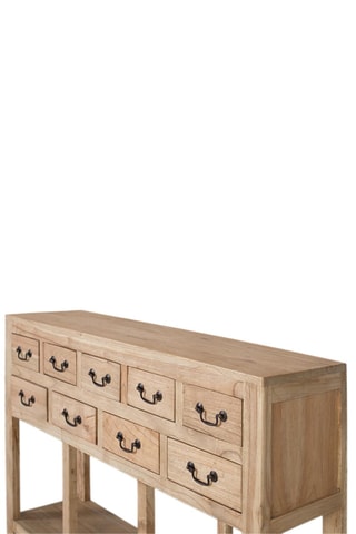 Console en bois de mindi - 120 x 80 x 30 cm