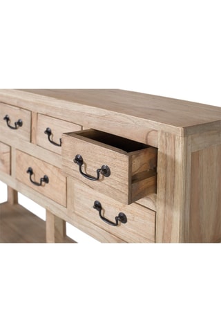 Console en bois de mindi - 120 x 80 x 30 cm