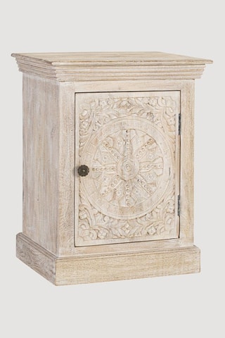 Table de chevet en manguier - 56 x 70 x 40 cm