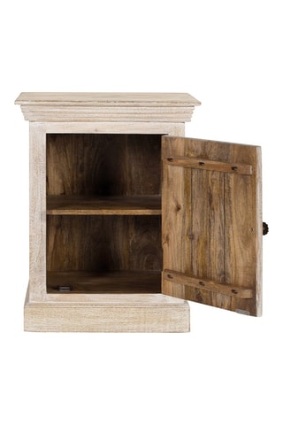 Table de chevet en manguier - 56 x 70 x 40 cm