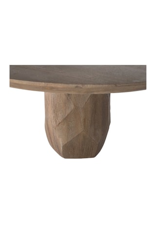 Table basse en bois de manguier -  Naturel - 150 x 78 x 150 cm