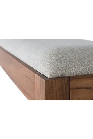 Banc - Naturel - En acacia - 50 x 180 x 180 cm