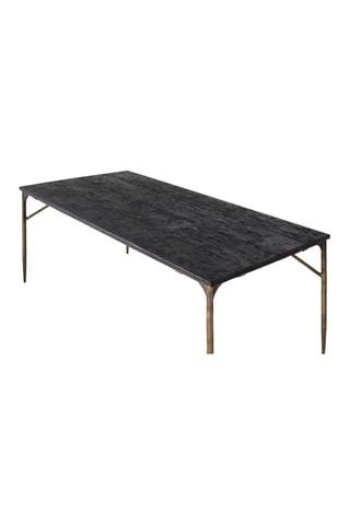 Table à manger en bois massif - 200 x 100 x 76 cm