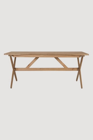 Table en bois de mindi - 180 x 75 x 80 cm