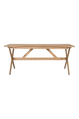 Table en bois de mindi - 180 x 75 x 80 cm