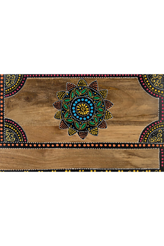 Tête de lit - Marron - En bois de manguier - 168 x 81 x 4 cm