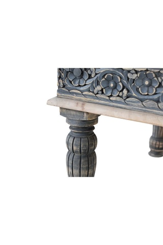 Table basse en manguier massif - 120 x 48 x 75 cm