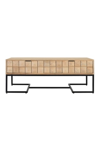 Table basse en manguier - 46 x 120 x 60 cm