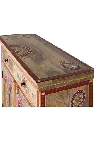 Buffet 2 portes et 2 tiroirs - Naturel