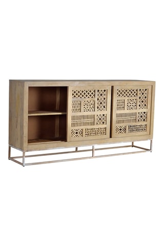Buffet 3 portes - Naturel - 190 x 95 x 40 cm