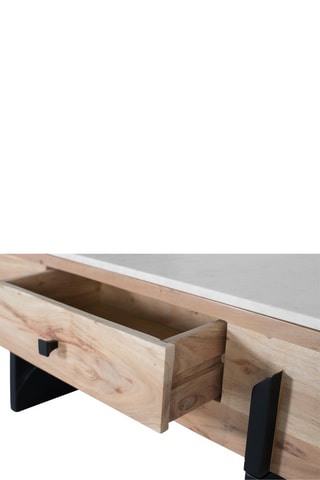 Table basse en acacia - 100 x 40 x 60 cm