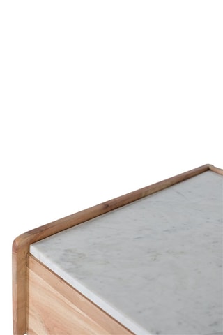 Table basse en acacia - 100 x 40 x 60 cm