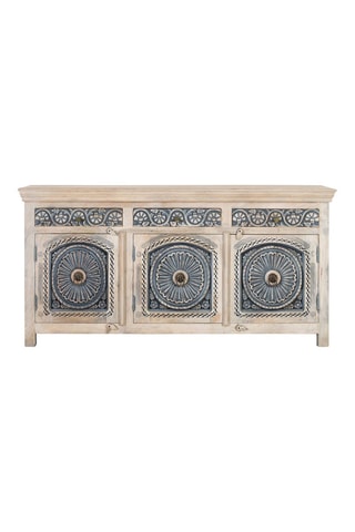 Buffet 3 portes en manguier - 180 x 90 x 40 cm