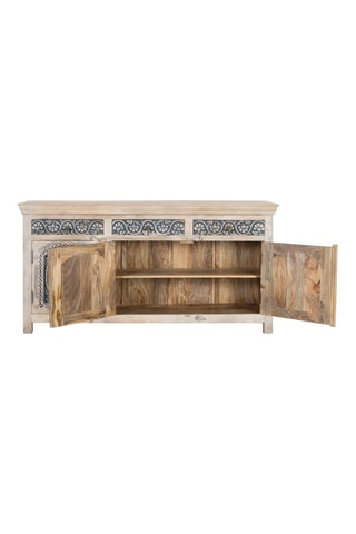 Buffet 3 portes en manguier - 180 x 90 x 40 cm