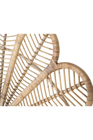 Tête de lit en rotin 