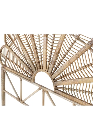 Tête de lit en rotin 