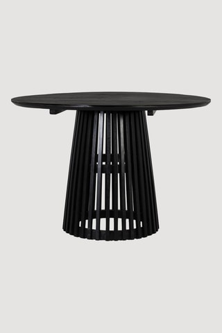 Table en bois de mindi - 120 x 80 x 120 cm