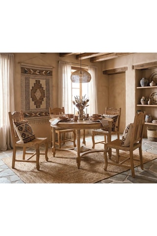 Table en teck - 120 x 79 x 120 cm