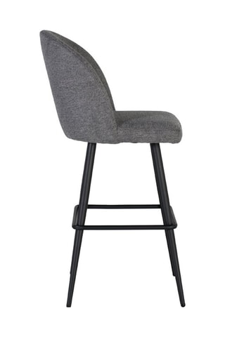Tabouret de bar - 51 x 109 x 59 cm - Revêtement en tissu