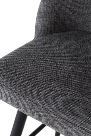 Tabouret de bar - 51 x 109 x 59 cm - Revêtement en tissu