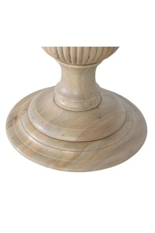 Table à manger en manguier - 77 x 120 x 120 cm