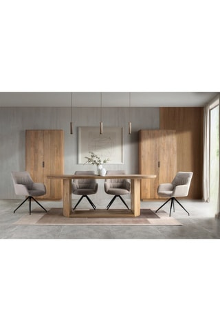 Table en bois de manguier - 210 x 100 x 76 cm