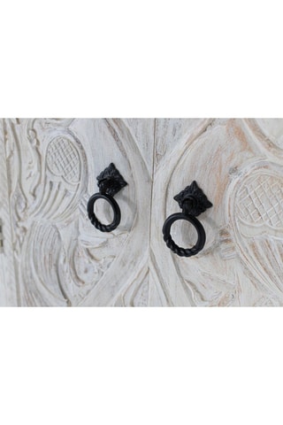 Armoire 2 portes en manguier - 90 x 183 x 40 cm